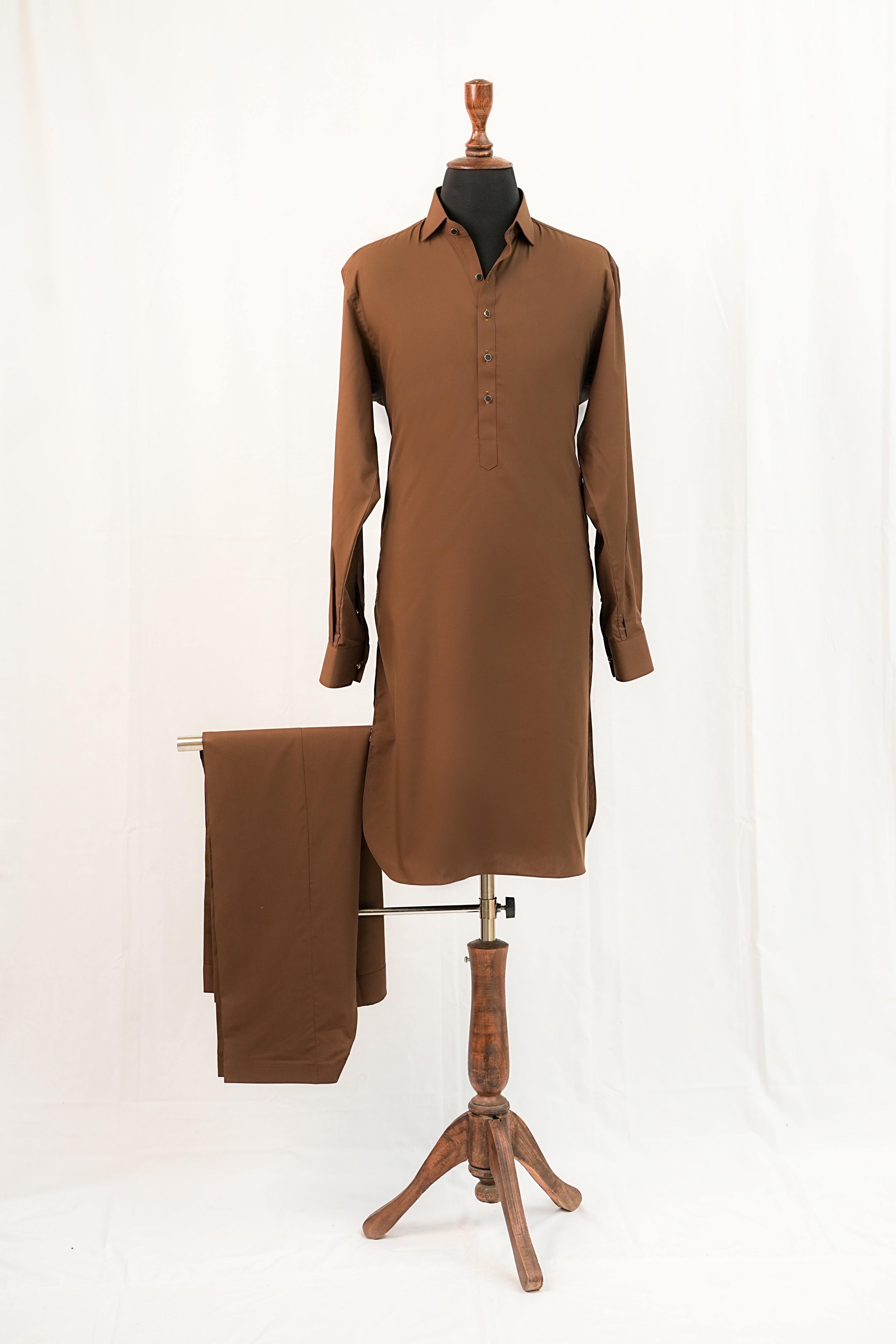BROWN CLASSIC SHALWAR KAMEEZ