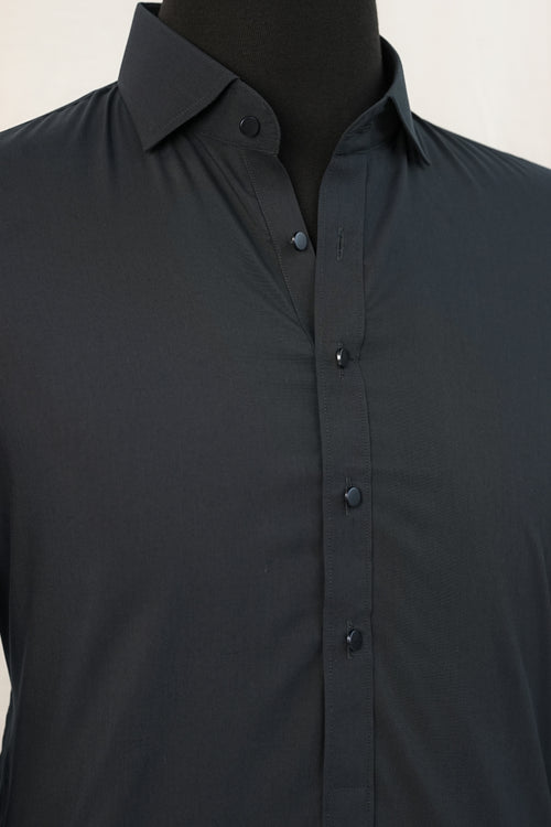 CHARCOAL BLACK SHALWAR KAMEEZ