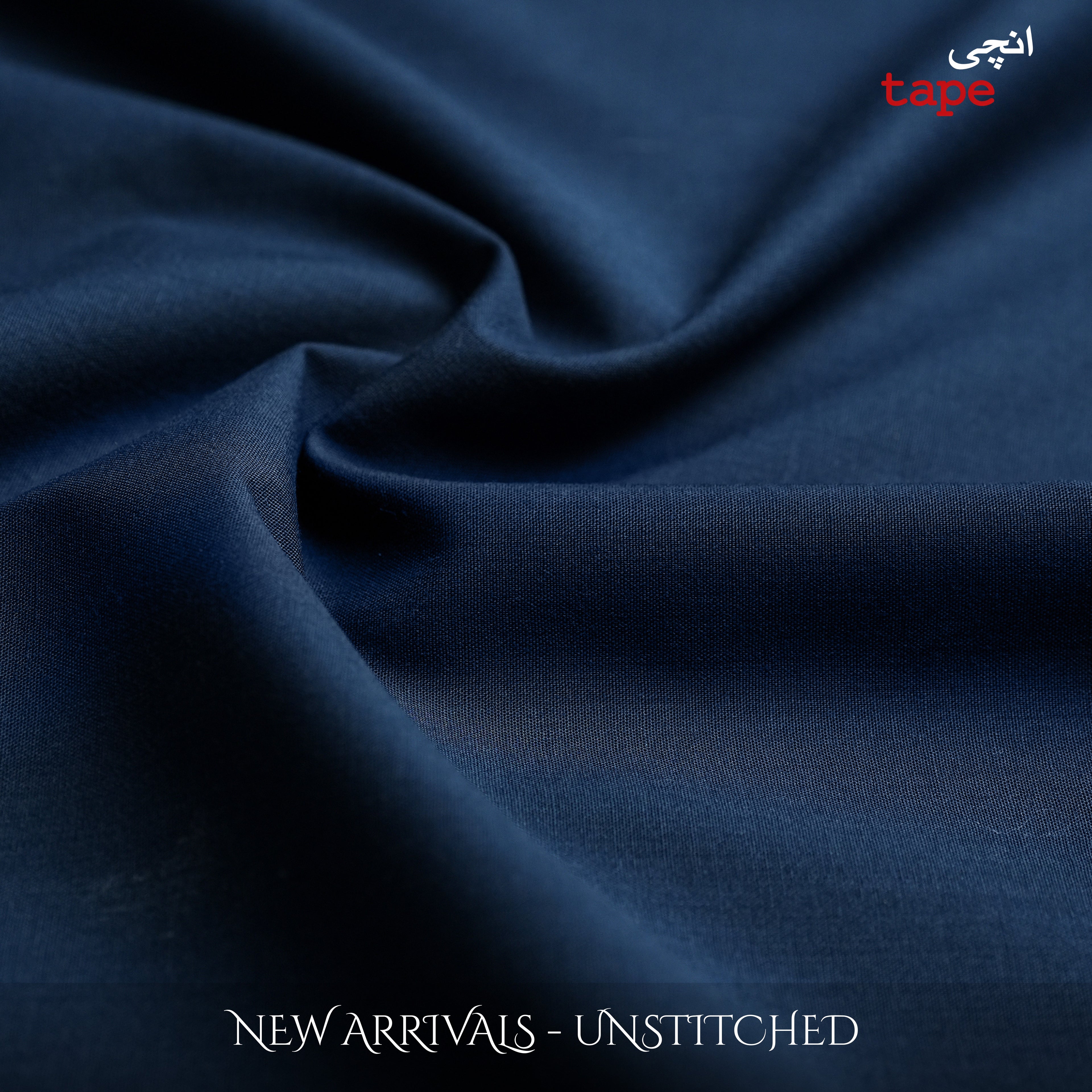 NAVY BLUE - UNSTITCHED