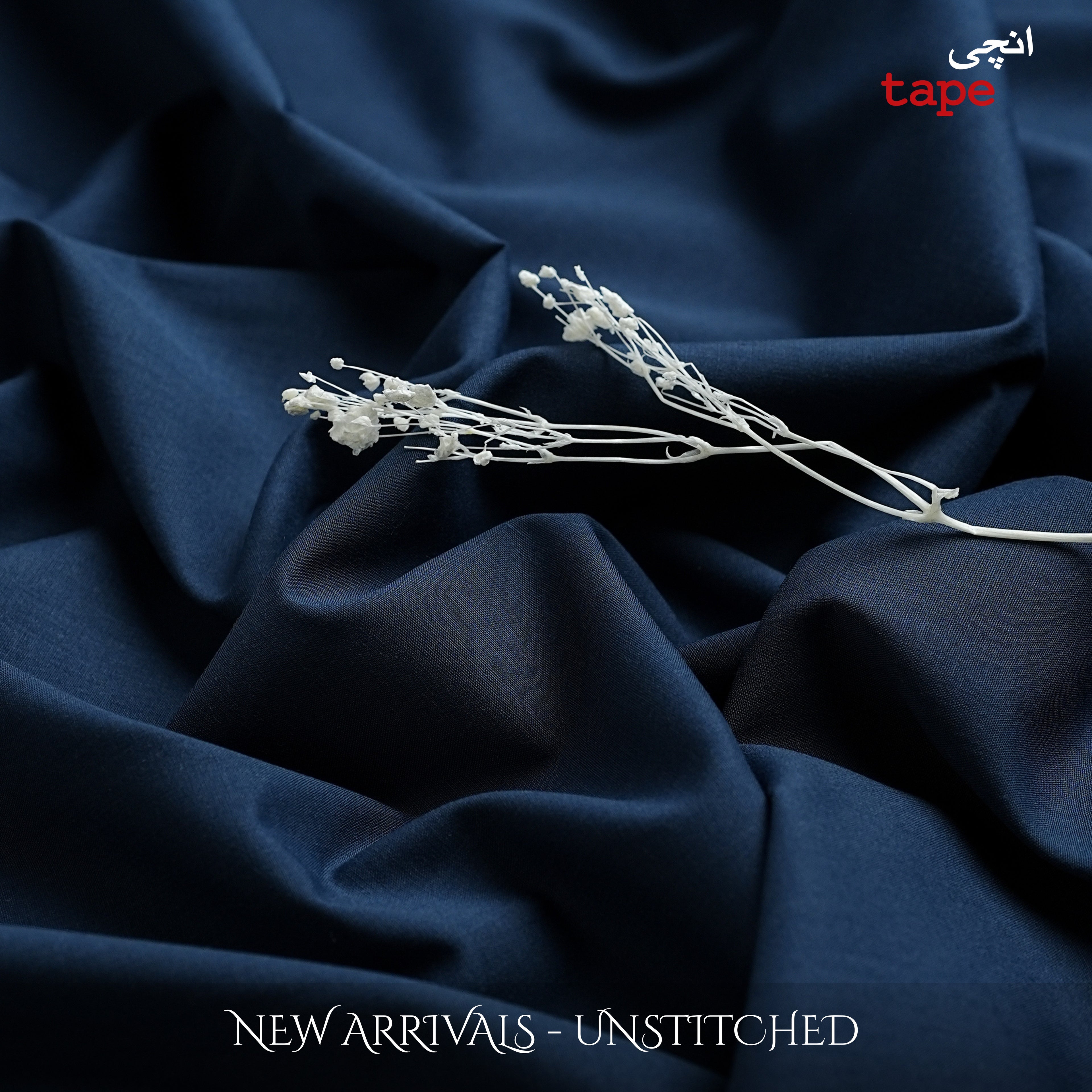 NAVY BLUE - UNSTITCHED