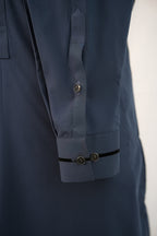 GREYISH BLUE SHALWAR KAMEEZ
