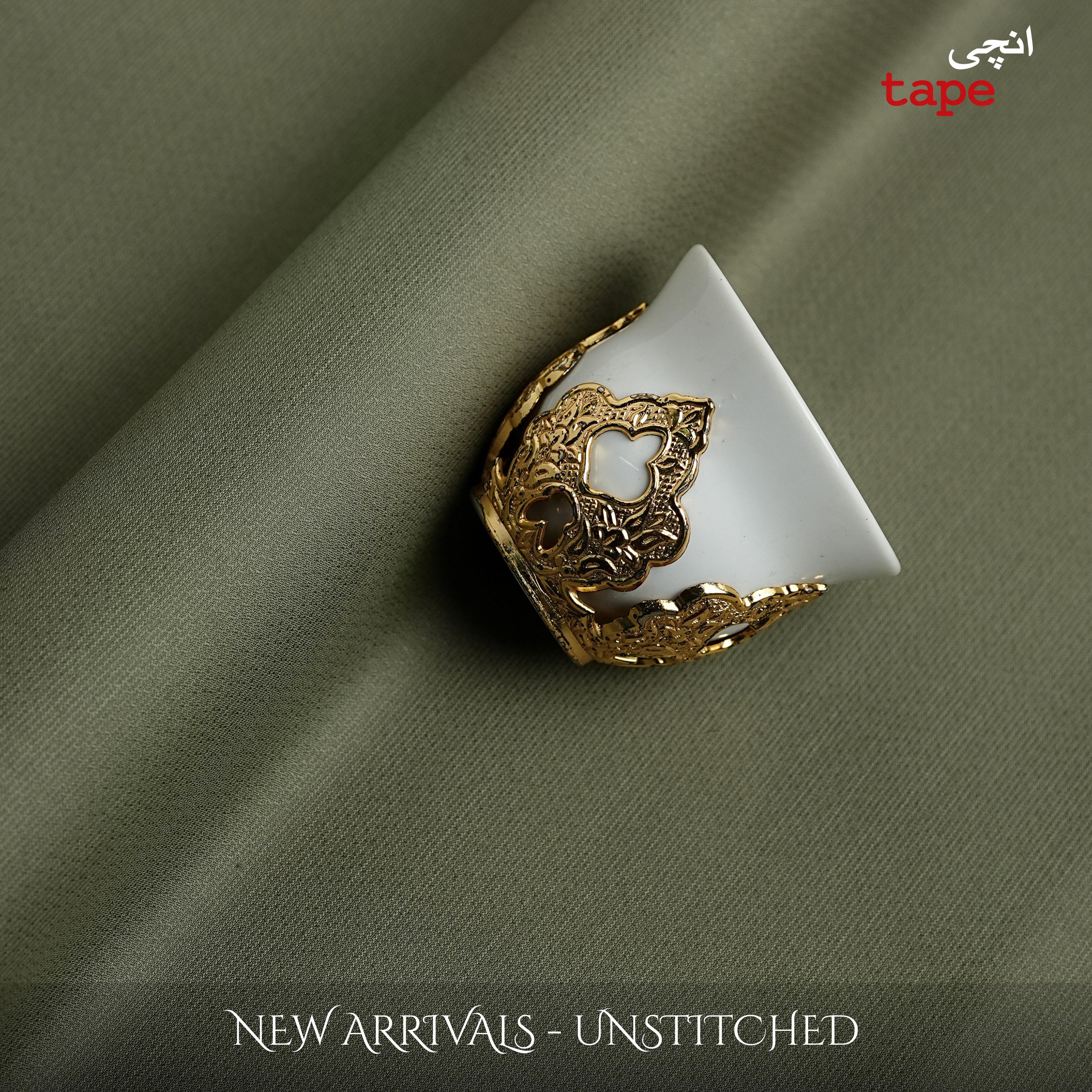 OLIVE GREEN - UNSTITCHED