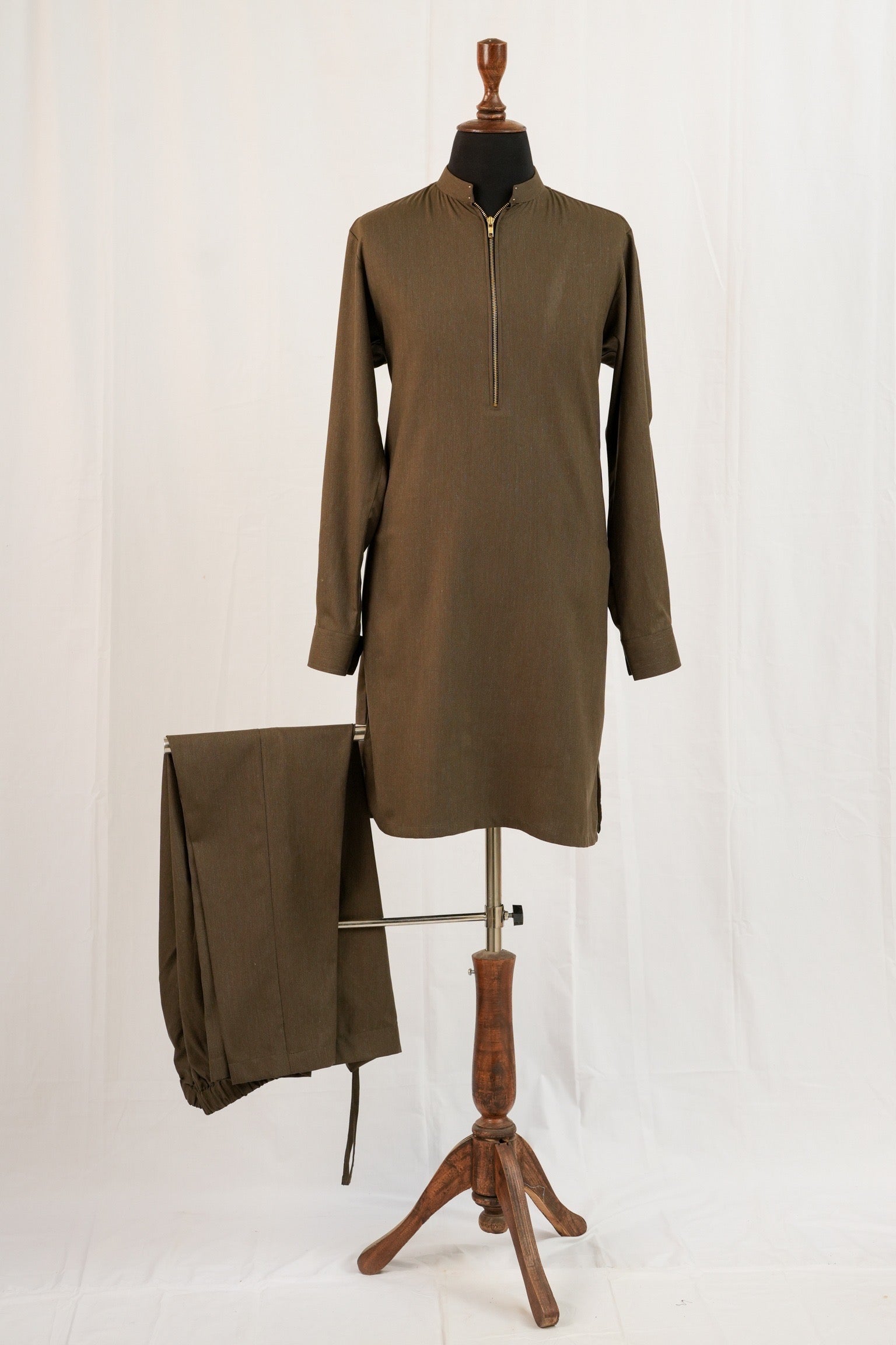 FRONT ZIP KURTA TROUSER