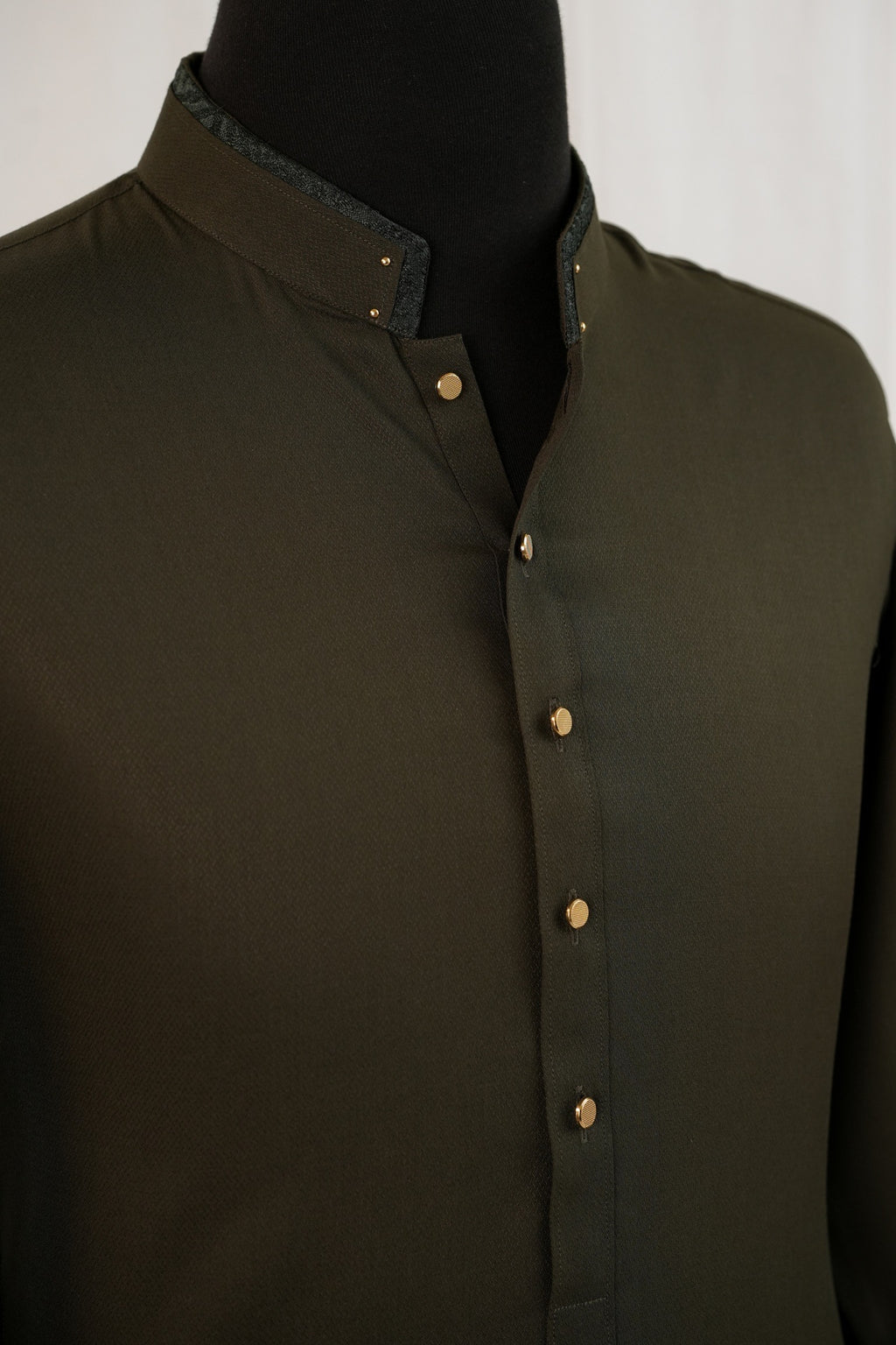 GREEN TEXTURED KURTA TROUSER