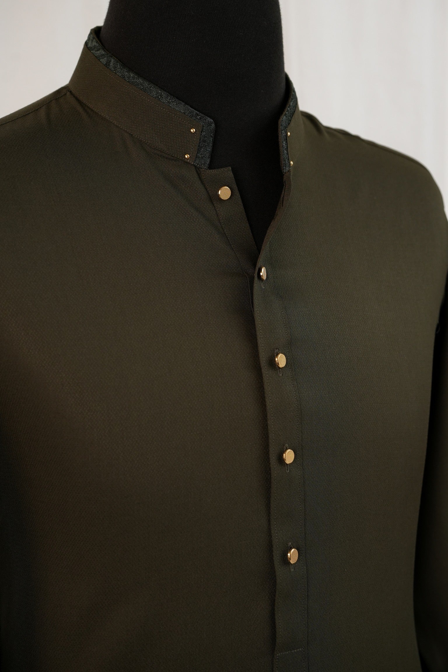 GREEN TEXTURED KURTA TROUSER