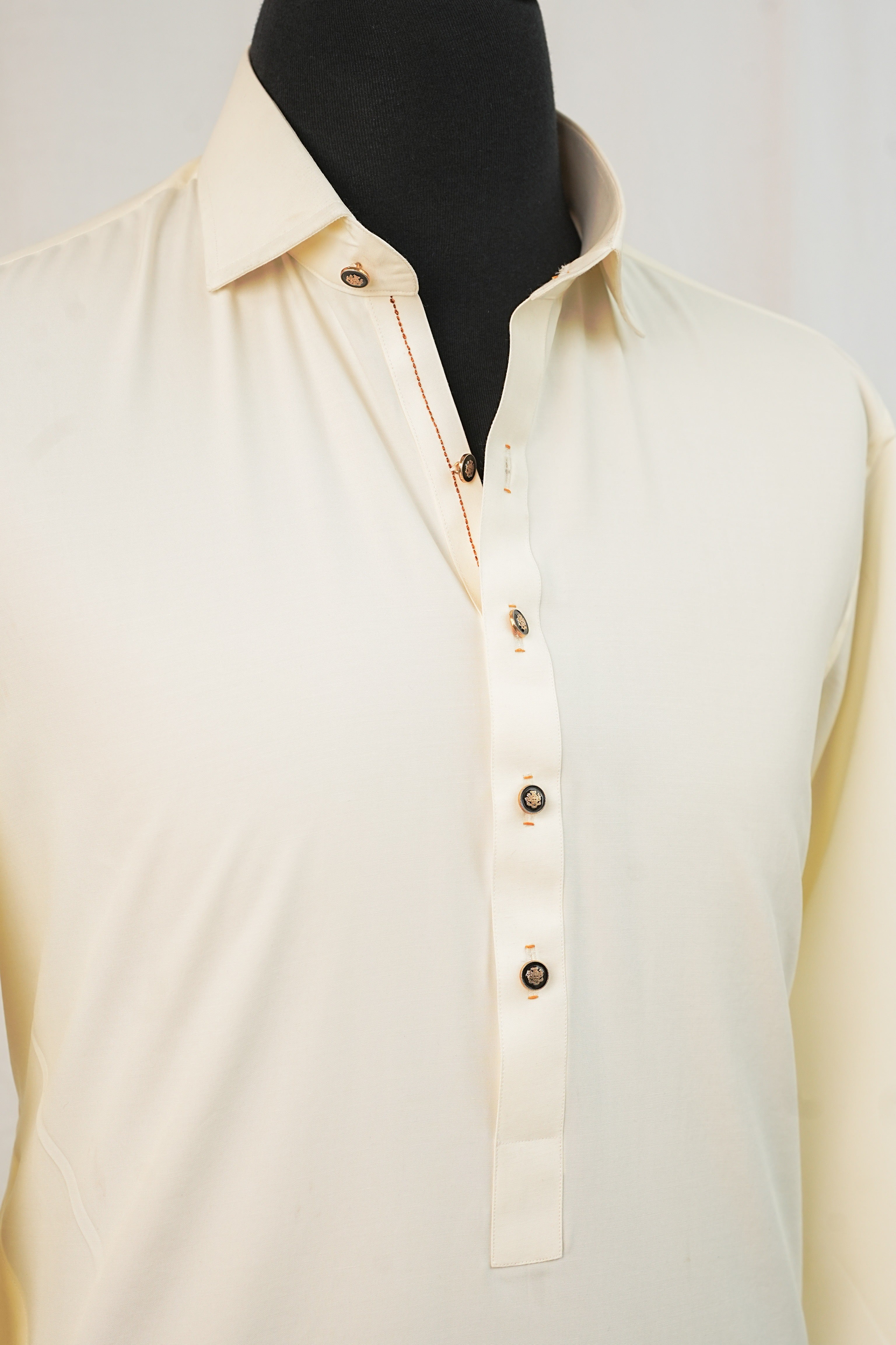 CREAM SHALWAR KAMEEZ