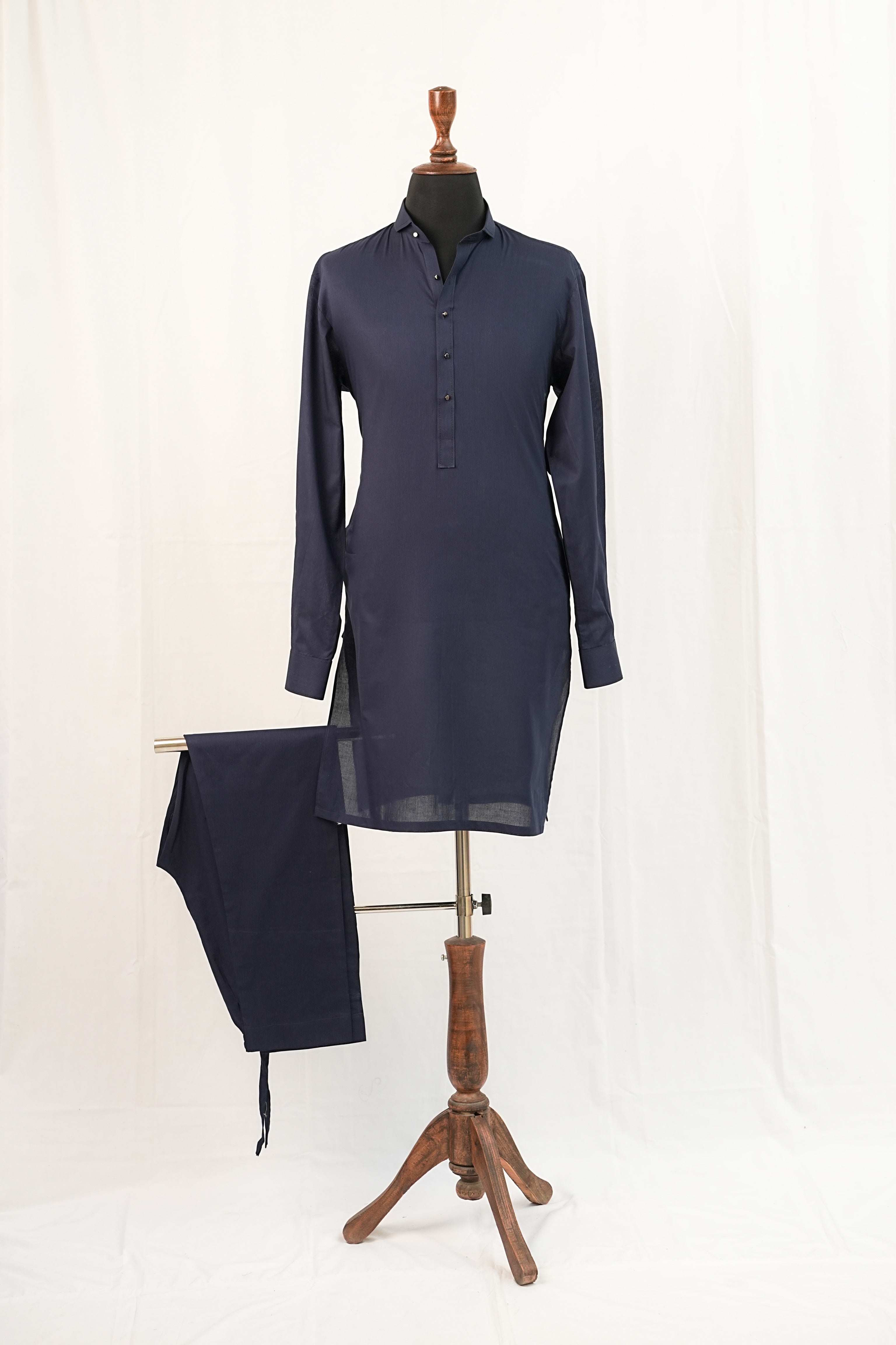 NAVY BLUE KURTA TROUSER