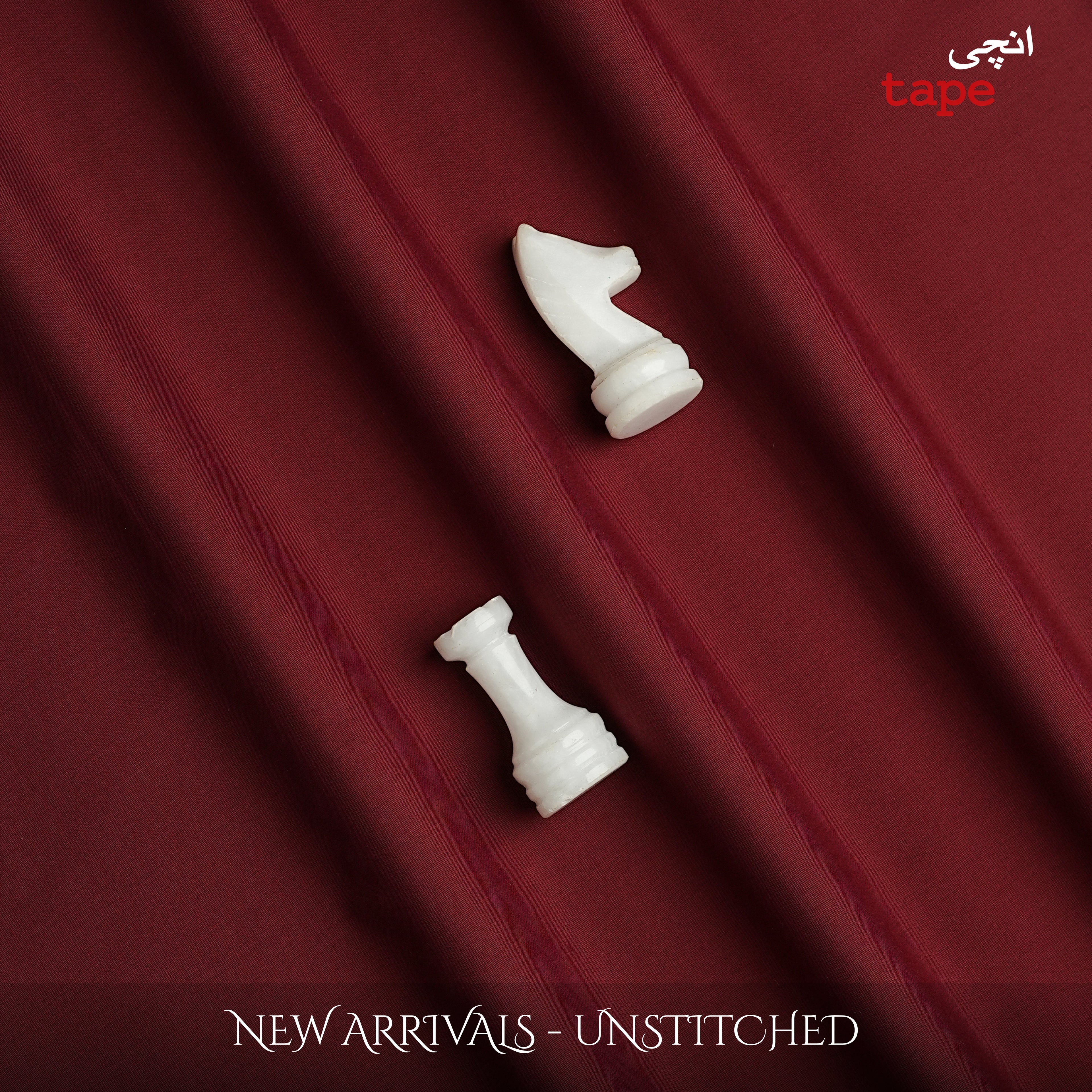 WOOD MAROON - UNSTITCHED