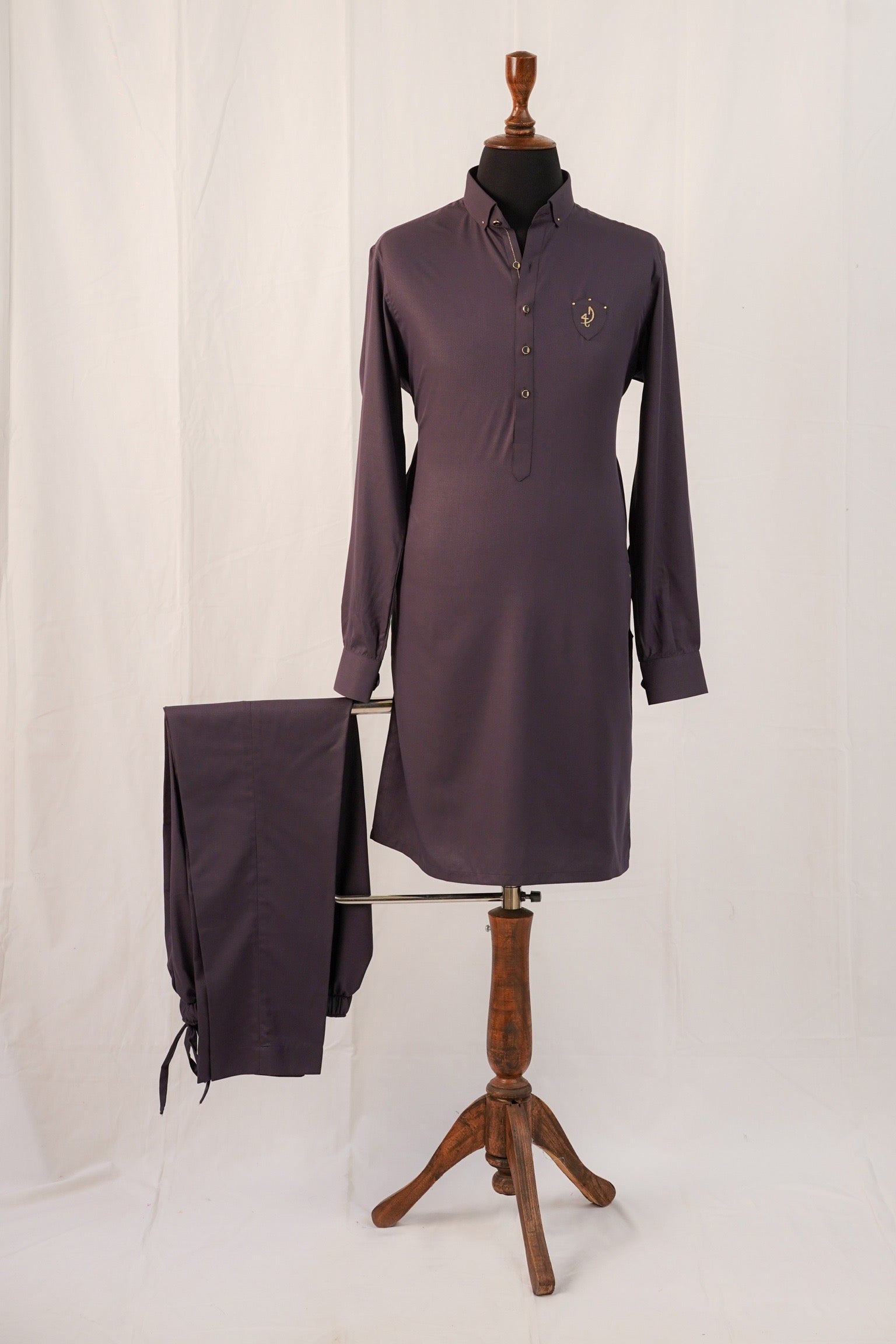PURPLE KURTA TROUSER