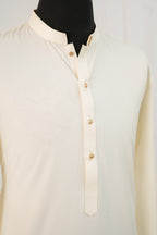 CREAM KURTA TROUSER
