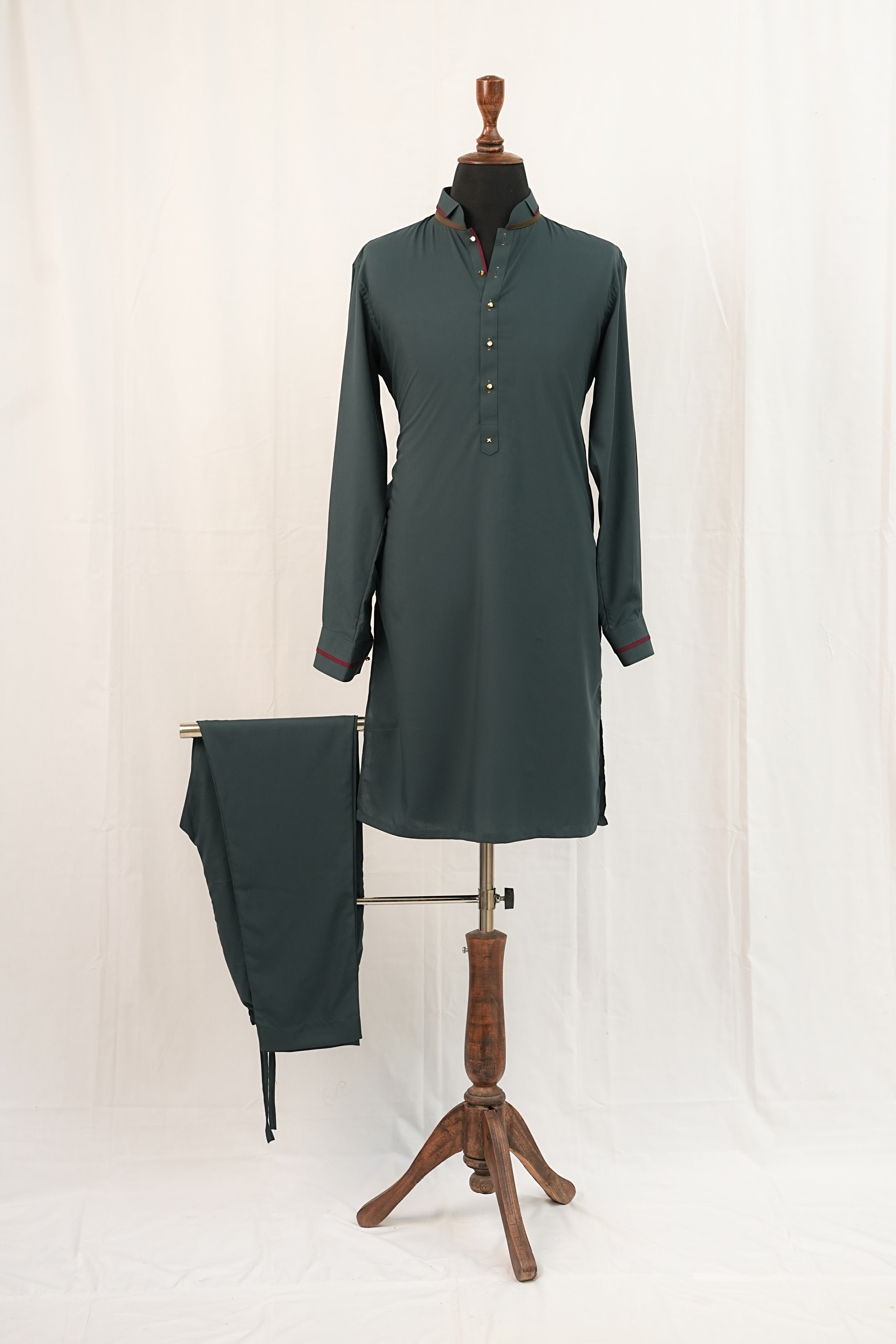 TEAL BLUE KURTA TROUSER