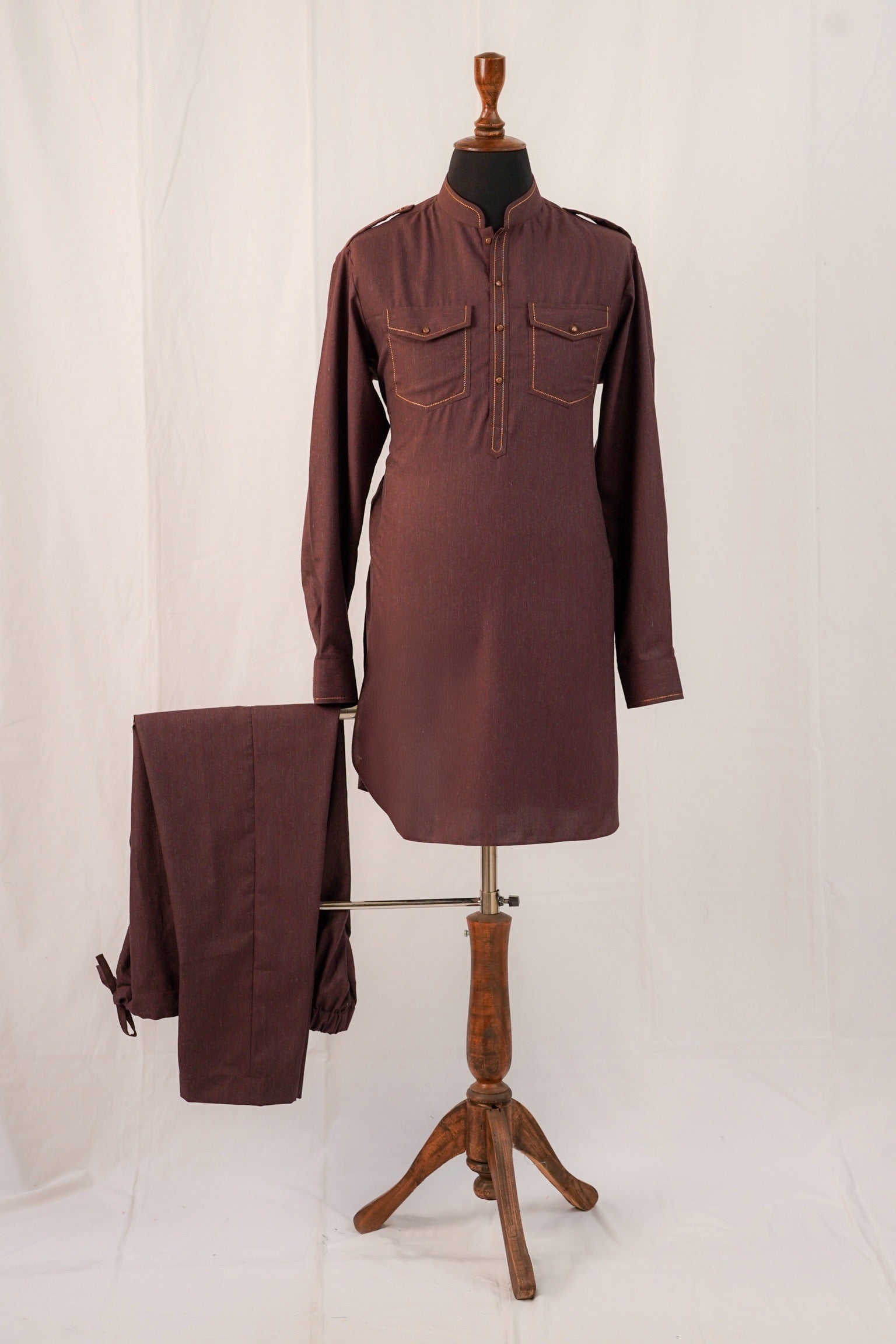 DOUBLE POCKET KURTA TROUSER