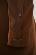 CHOCO FRONT POCKET KURTA TROUSER