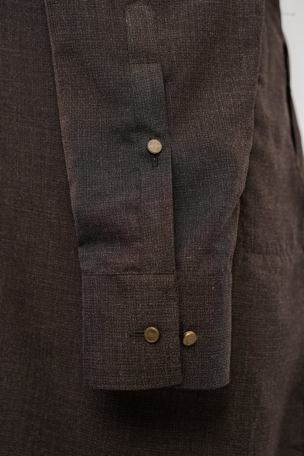 DUSTY BROWN FRONT POCKET KURTA TROUSER