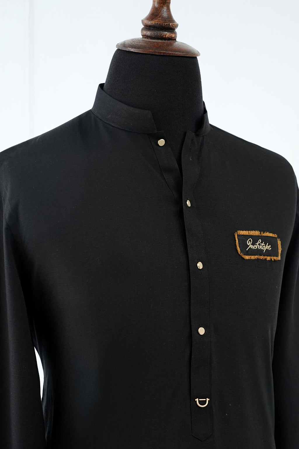 BLACK SIGNATURE KURTA TROUSER