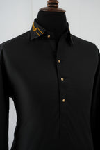 SIGNATURE COLLAR KURTA TROUSER
