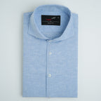 SKY BLUE COTTON LINEN SHIRT