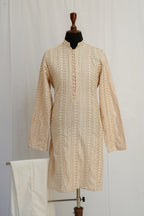 GOLDEN EMBROIDERED KURTA TROUSER