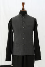 BURBERRY DARK GREY WAIST COAT
