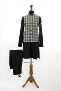 BIG CHECKERED WAIST COAT