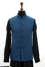 BLUE PINDOT WAIST COAT