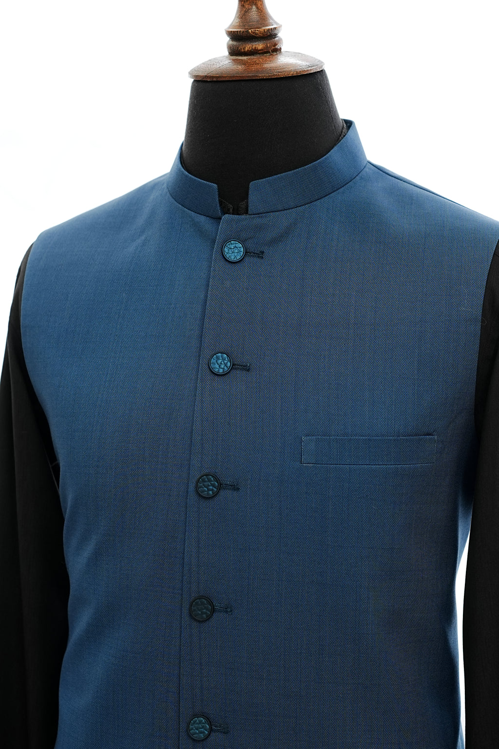 BLUE PINDOT WAIST COAT