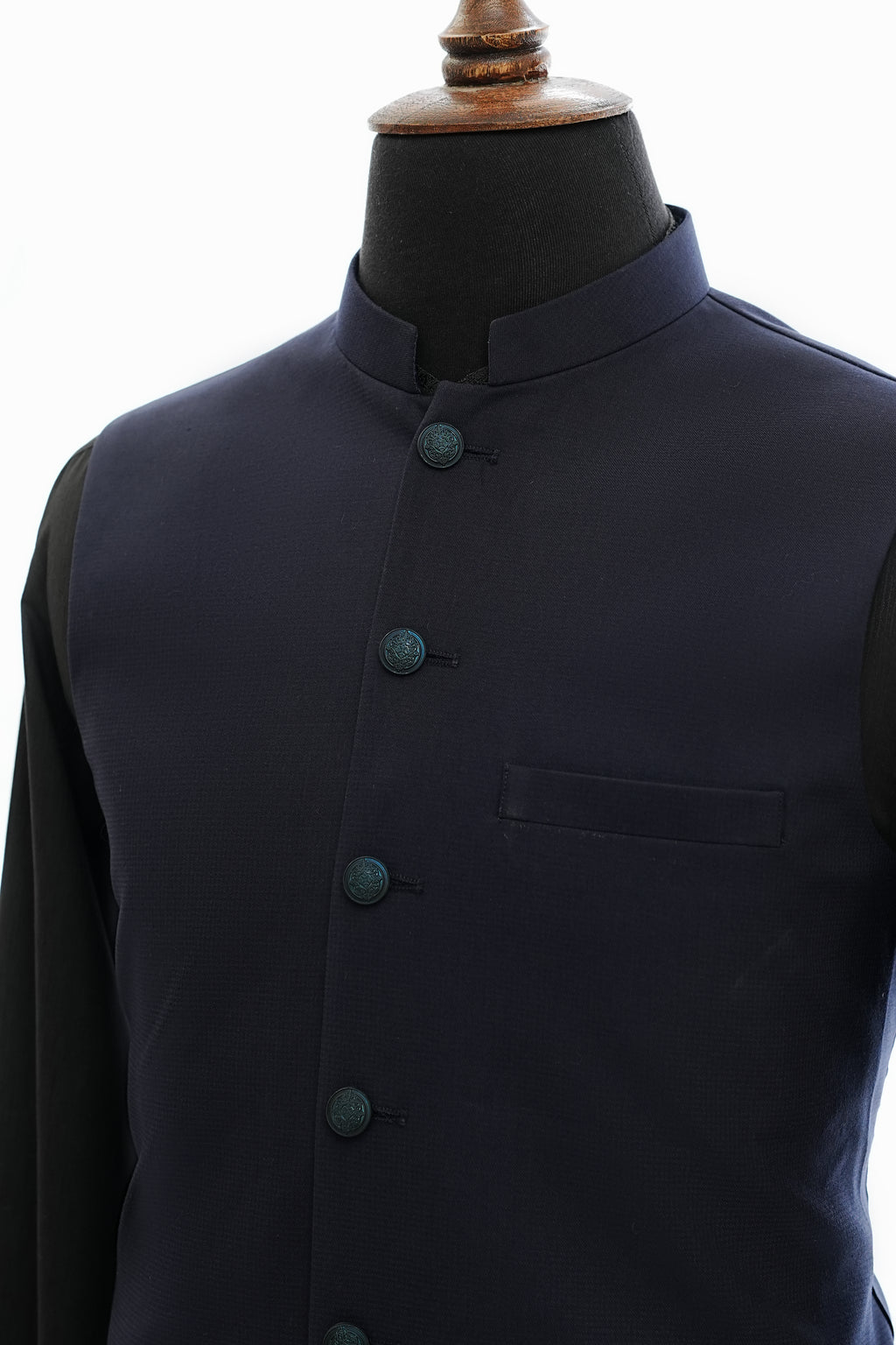 MID-NIGHT BLUE WAIST COAT