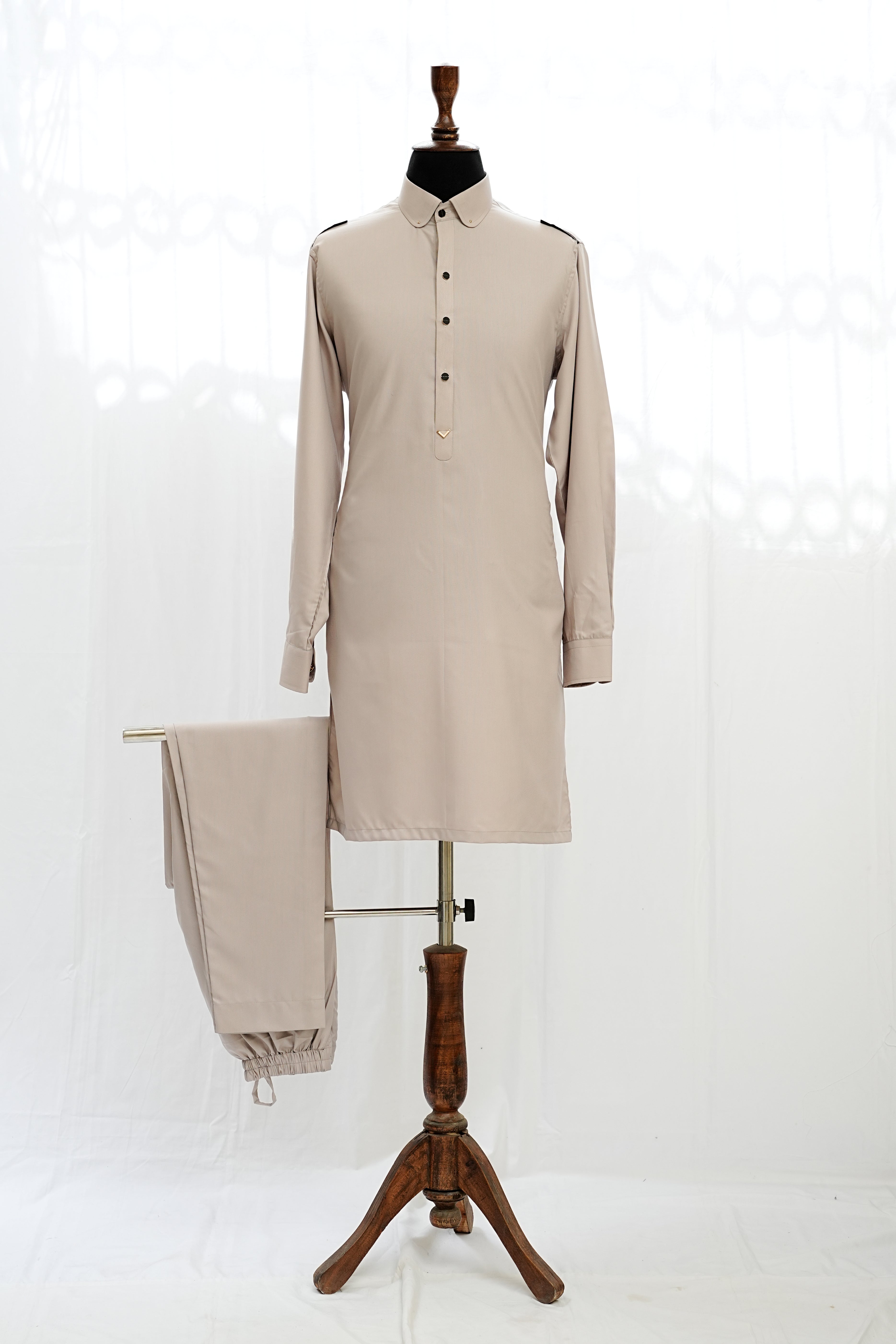 BISCUIT KURTA TROUSER