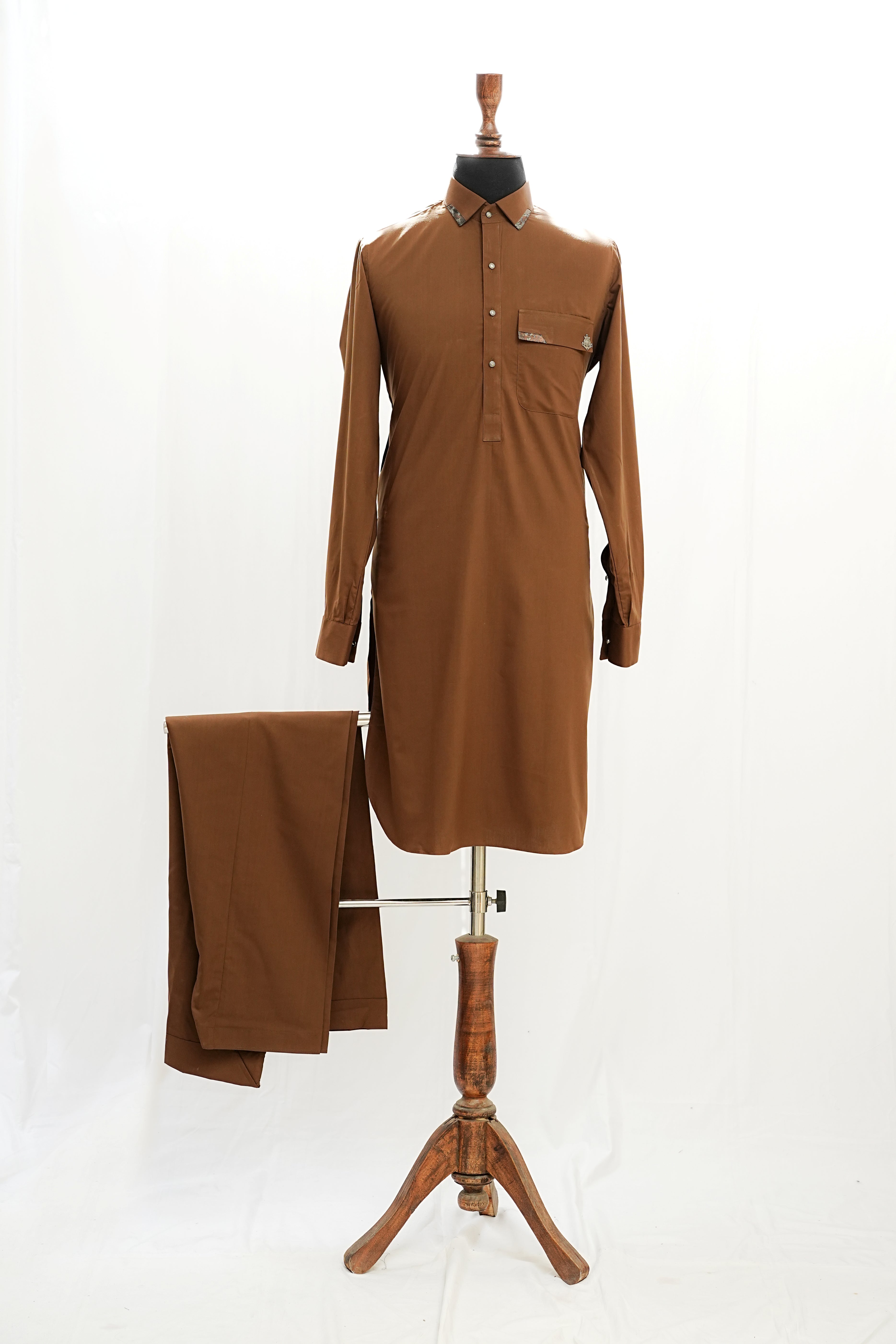 COFFEE BROWN SHALWAR KAMEEZ