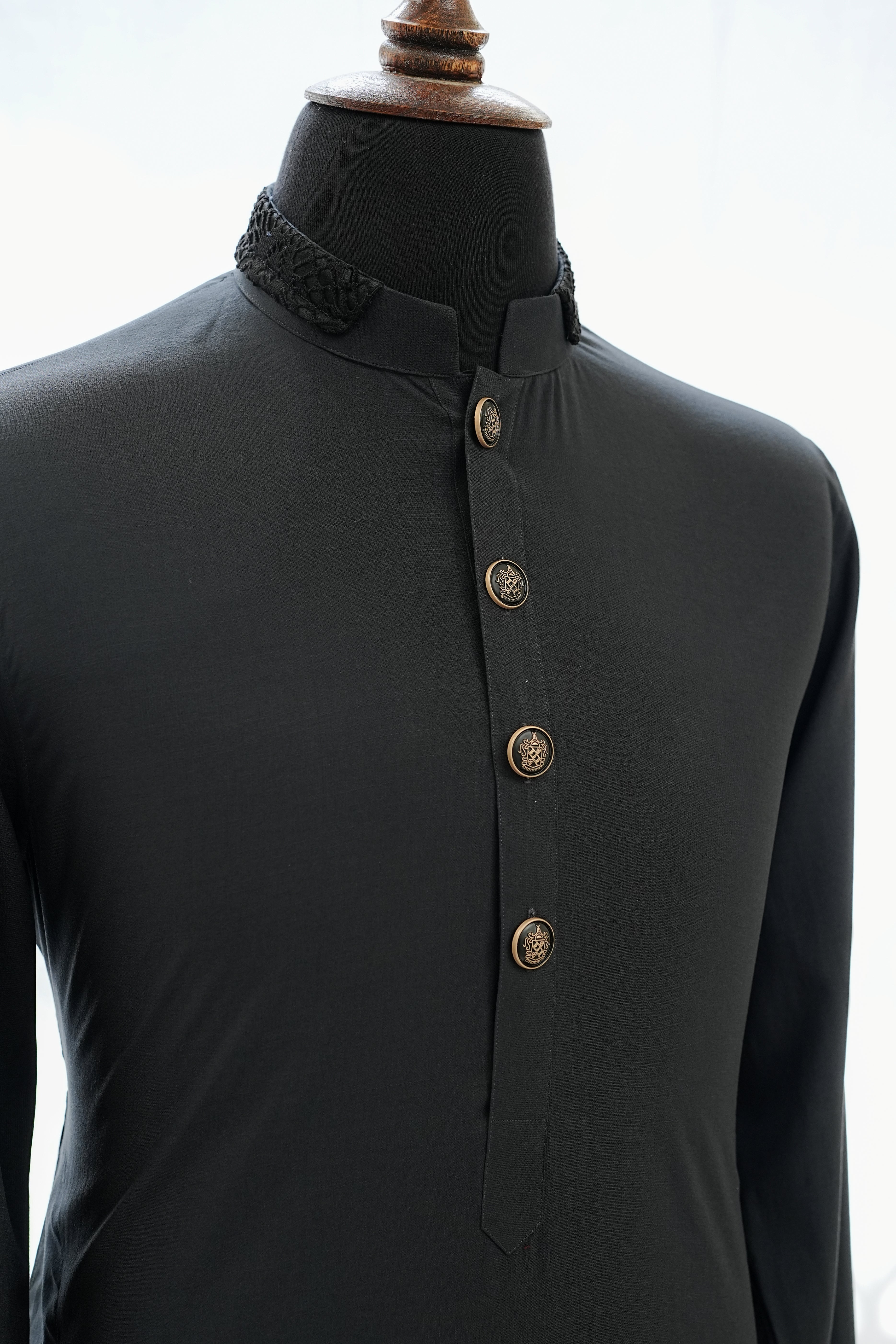 DARK GREY KURTA TROUSER