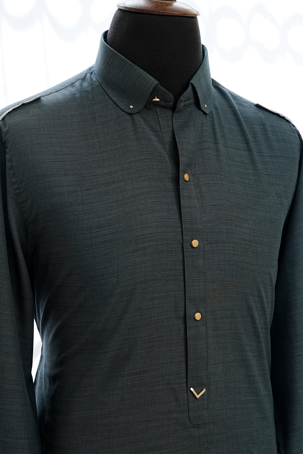 TEAL BLUE KURTA TROUSER