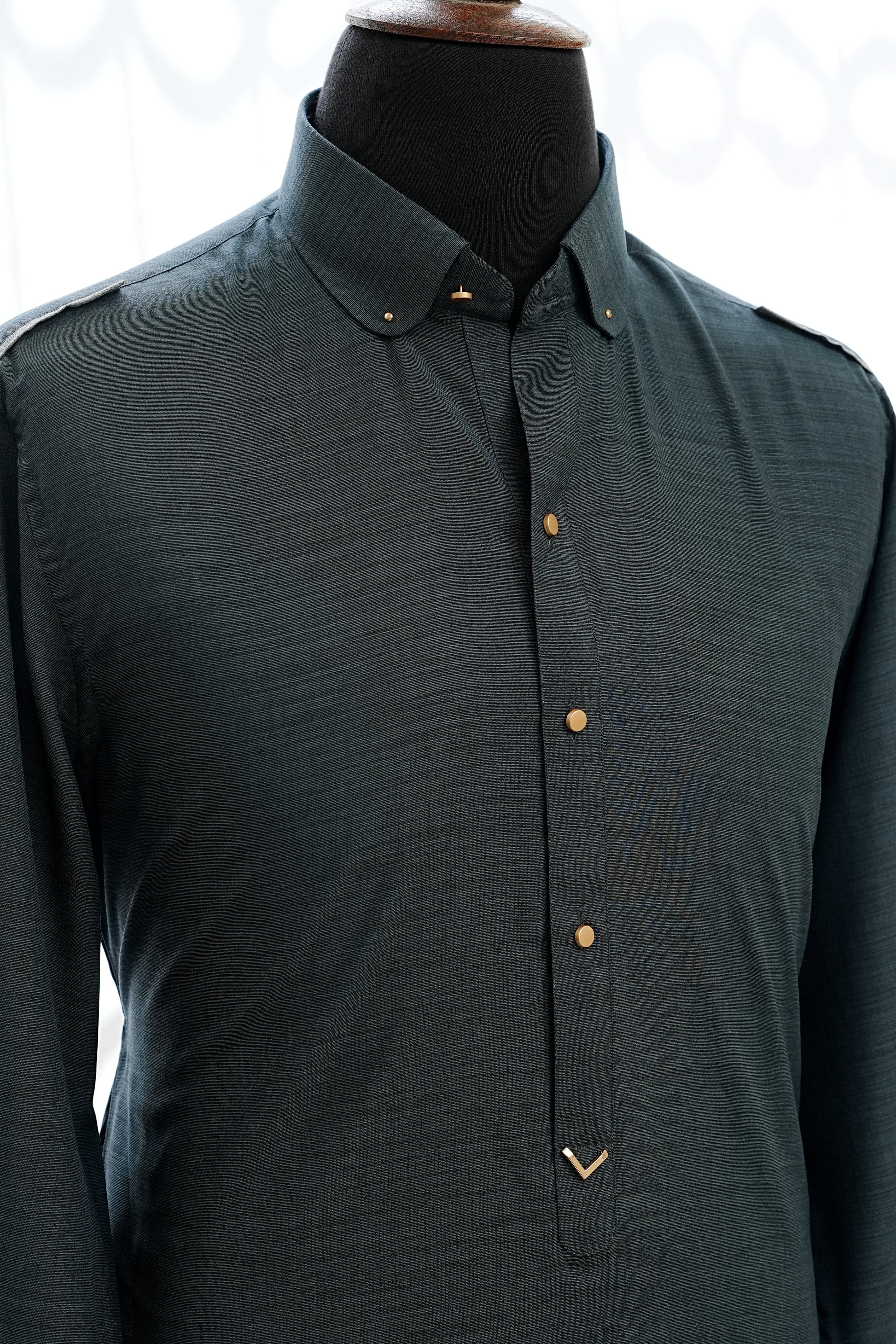 TEAL BLUE KURTA TROUSER