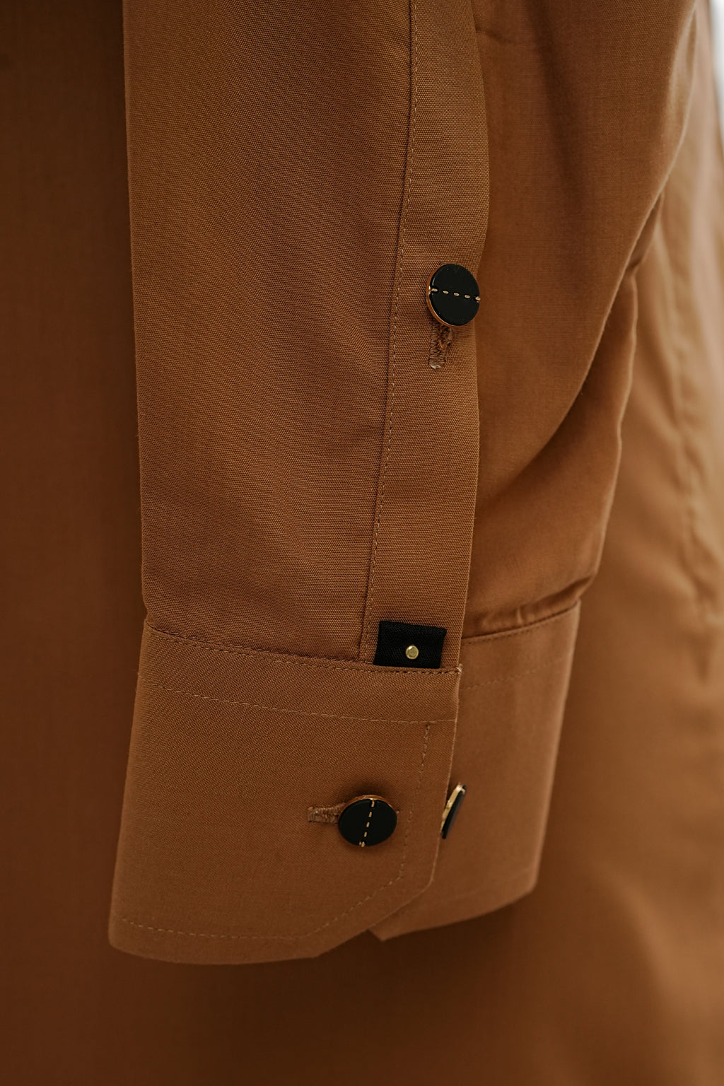 CREAM BROWN KURTA TROUSER